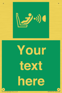 Custom safe condition child seat presence orientation detection system